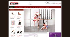 Desktop Screenshot of meetingdancewear.com